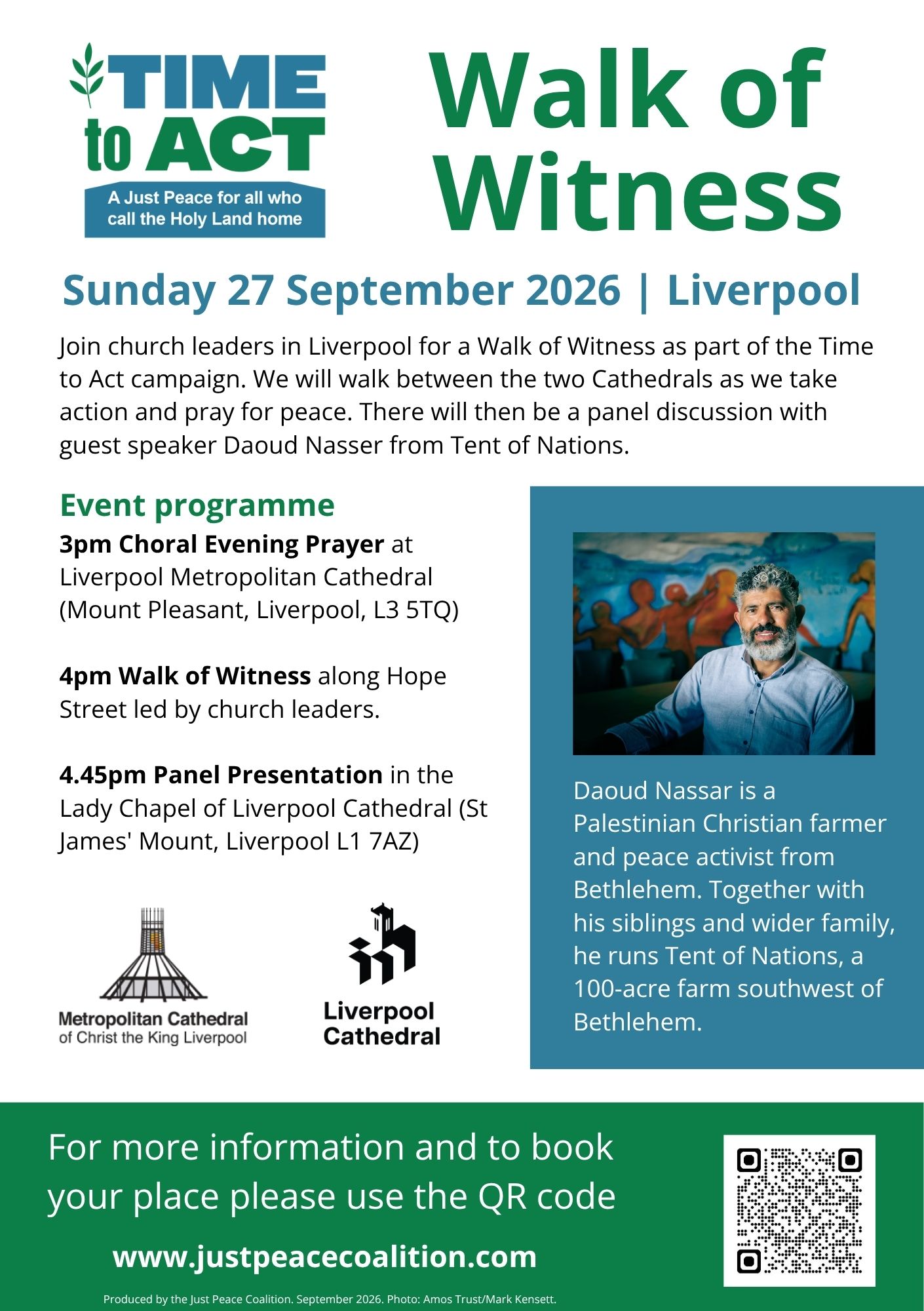 Time to Act Walk of Witness Flyer